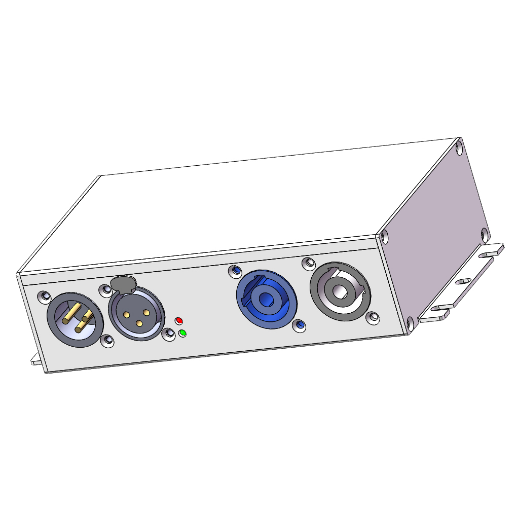 2路DMX电源分配器